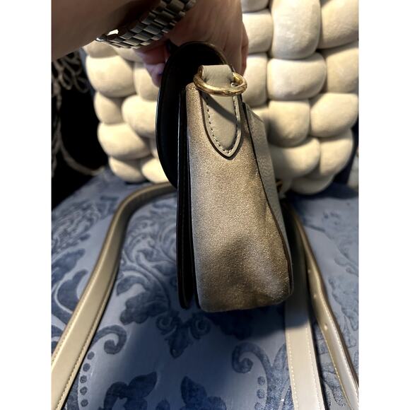 Coach Morgan Saddle Bag Granite Grey CF316 - Picture 6 of 9